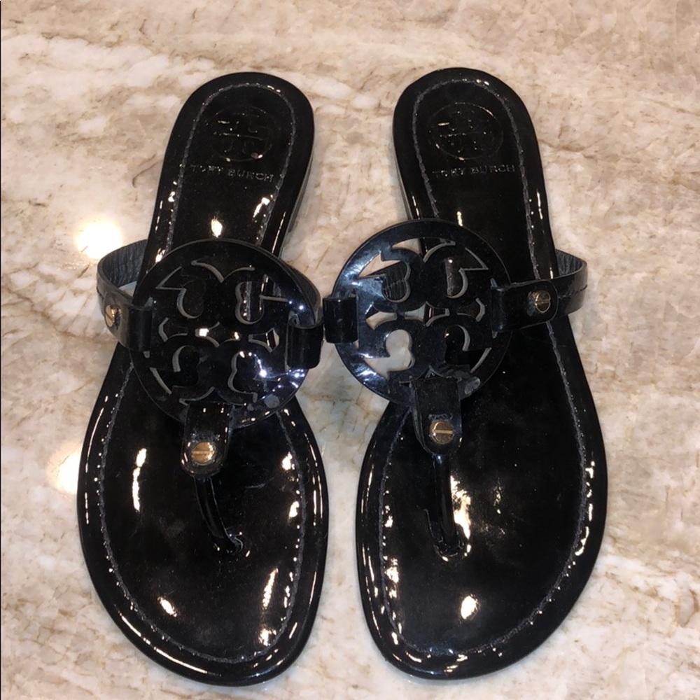 Black Tory Burch sandals